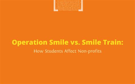 operation smile vs smile train.